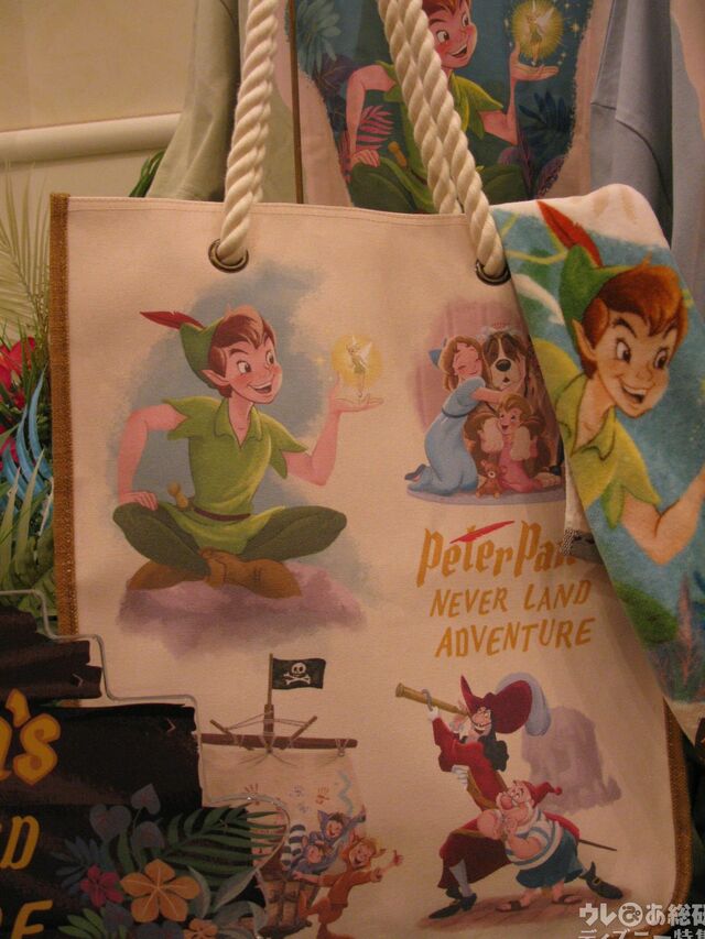 「ピーターパンのネバーランドアドベンチャー」をテーマにしたグッズ｜東京ディズニーシー新テーマポート「ファンタジースプリングス」｜販売店舗：東京ディズニーシー「エンポーリオ」｜発売日：2024年5月28日（火）