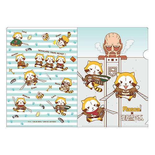 クリアファイル（2種）各300円（税別）（特設サイトより）