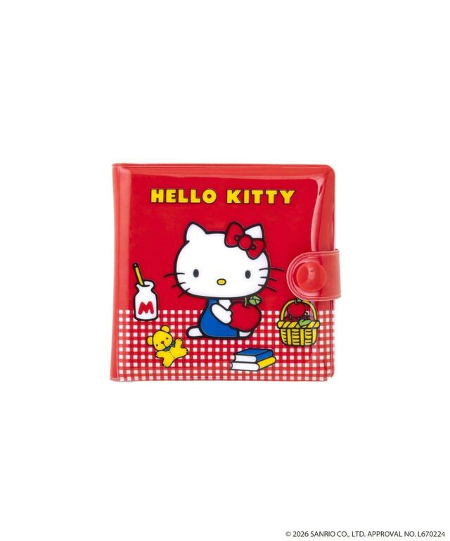 【3COINS×ハローキティコラボアイテム人気ランキング 3位】「HELLO KITTY 財布風付箋セット」レッド 550円（税込）