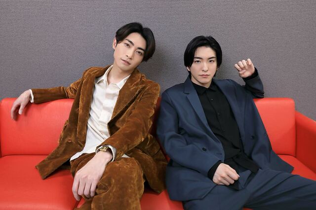 左から）木村達成、前田公輝