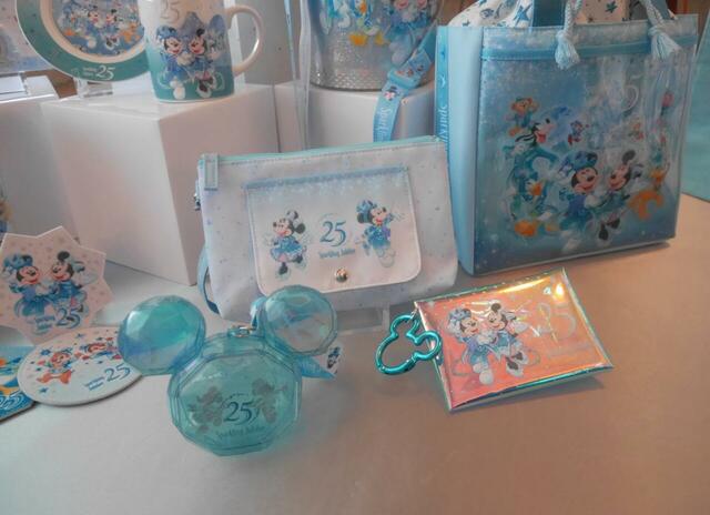 「東京ディズニーシー　25周年“スパークリング・ジュビリー”」グッズ