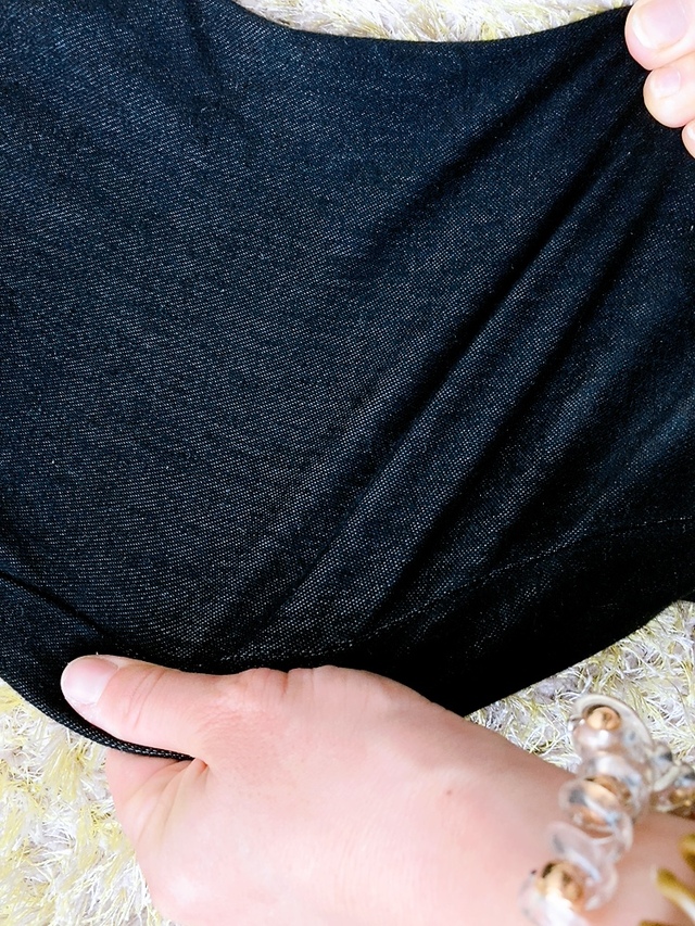 【ワークマン WEMOTION(ウィモーション)360ストレッチデニムパンツ】よく伸びます