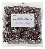 苦味のすくないアーモンドチョコレート　カカオ72％　価格498円