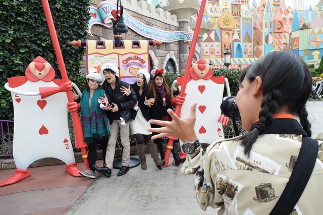 撮影中は大きな声を出すことも。