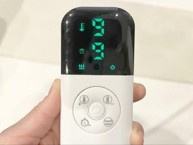 【Gadeel 電気座布団】暖かさは9段階で調節可能！タイマー機能も付いています