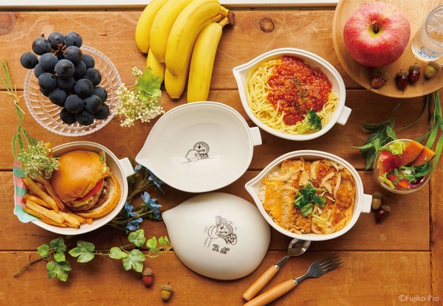 【『大長編ドラえもん のび太の日本誕生』　「畑のレストラン」どんぶり】「畑のレストラン」を模した食器がどんぶりサイズで登場！