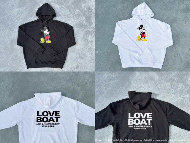 LOVEBOAT / Mickey Mouse / Hoodie ¥7,590