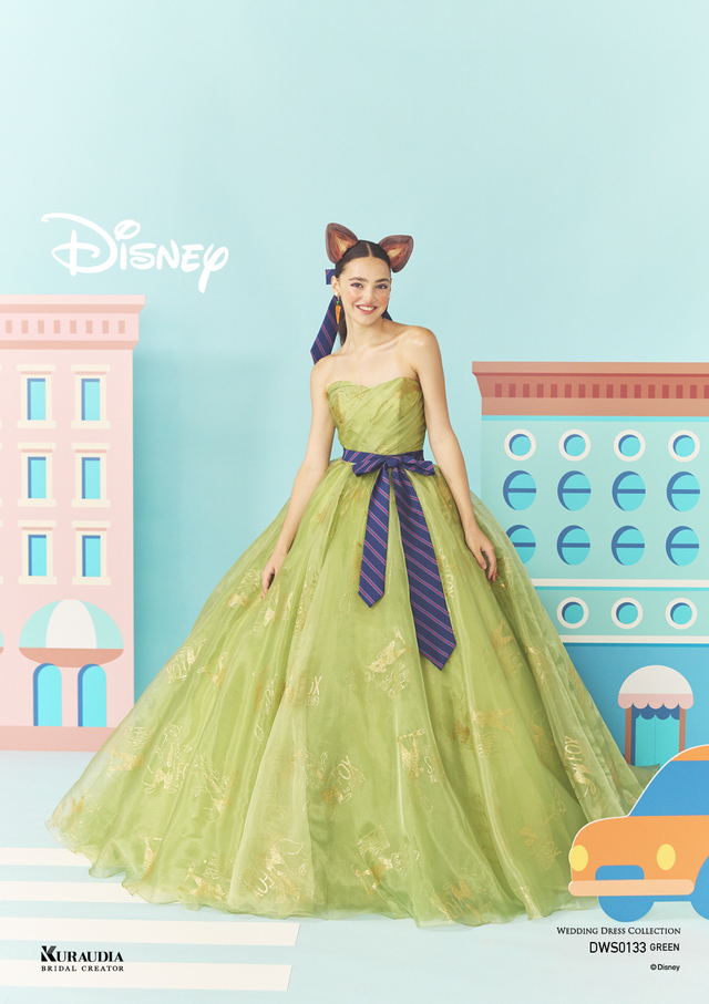 クラウディア「ディズニーウェディングドレス」11thコレクション