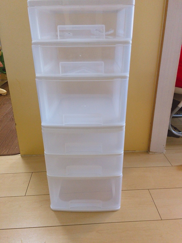 【アイリスオーヤマ アイリスオーヤマ チェスト テーブルチェスト】2つ重ねても使えます