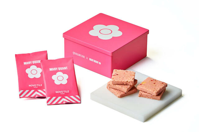 「QUOLOFUNE×MARY QUANT」ノボタイル缶フレイズ　価格：2,160円（本体価格2,000円）【黒船×MARY QUANT】