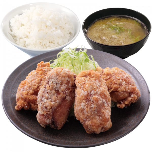 生姜からあげ定食