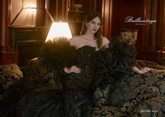 クラウディア|「Brilliantayu (ブリリアンターユ)」新作ウェディングドレス|BRI-0086_Black