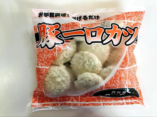 【業務スーパー】豚一口カツ　¥428（税抜）