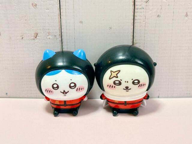 師弟関係のハチワレ＆ラッコを並べてみました。尊い！！