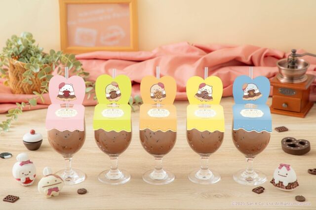 【すみっコぐらしカフェ~喫茶すみっコでチョコレートフェア~】「アイスチョコミルク」990円