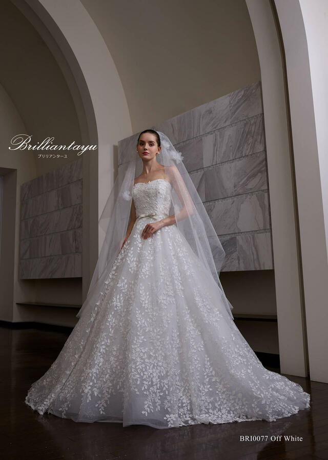 「Brilliantayu (ブリリアンターユ)」新作ウェディングドレス BRI-0077_OffWhite