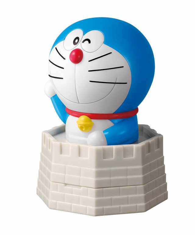 【ハッピーセット®「ドラえもん」】第1弾：おして遊ぼう！ドラえもんのスタンプ／飾って楽しむも良し、好きなところにスタンプして遊ぶも良し♪ スタンプの絵柄は⇒