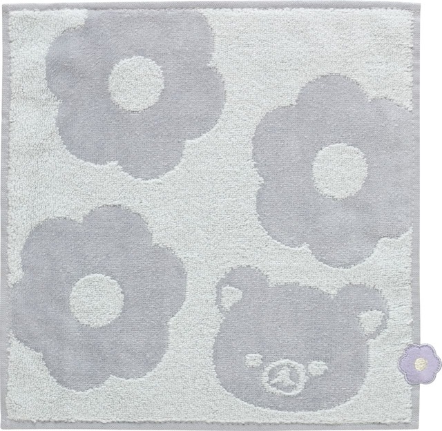 【リラックマ「ミニタオル」770円】リラックマがデザインされたミニタオル