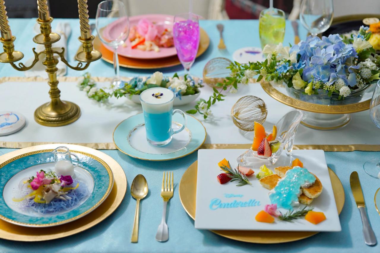 ディズニー シンデレラ」OH MY CAFE】舞踏会がカフェに！“象徴的な