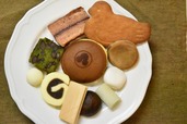 11種の和菓子たち