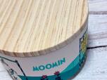 【カルディ／ムーミン スプリング バンブーコンテナ（税込957円）】バンブー素材のフタがナチュラル＆おしゃれなコンテナ（箱）