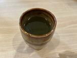 【ミヤマ珈琲 モーニング】トーストを食べ終わった絶妙なタイミングで熱いお茶を提供してくださいました。食後のお茶はホッとした気分にしてくれますね