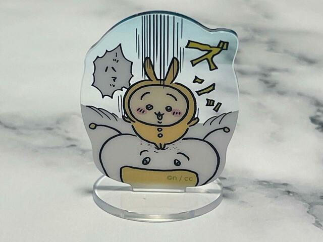 うさぎは耳を引っ張られて危機一髪でしたが、ちいかわ＆ハチワレの名アシストによって華麗なアクションを決めました♪