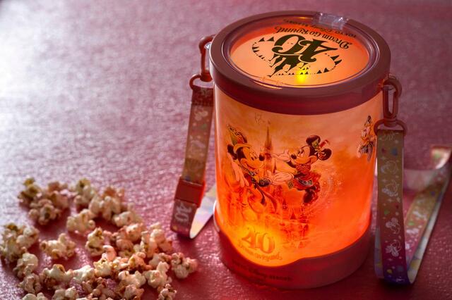 ポップコーン、バケット付き 3,400円|東京ディズニーリゾート40周年“ドリームゴーラウンド”スペシャルメニュー