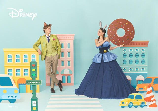 クラウディア「ディズニーウェディングドレス」11thコレクション