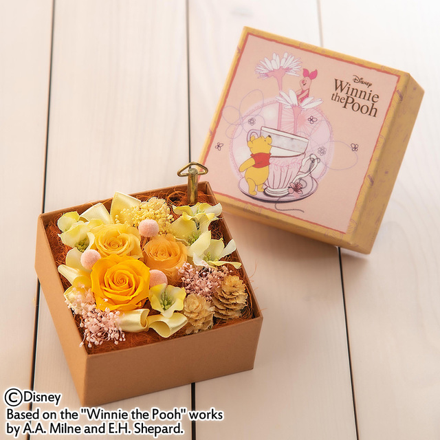 ディズニー オルゴールフラワー「くまのプーさん」