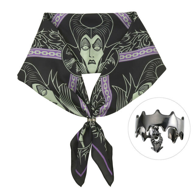 スカーフ・リング セット DISNEY VILLAINS 4,400円