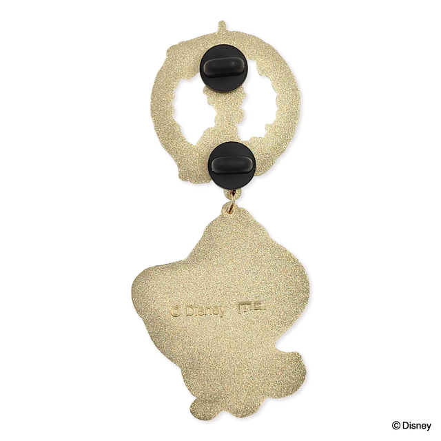 コレクションピンバッジ　ラプンツェル＆パスカル　1,980円