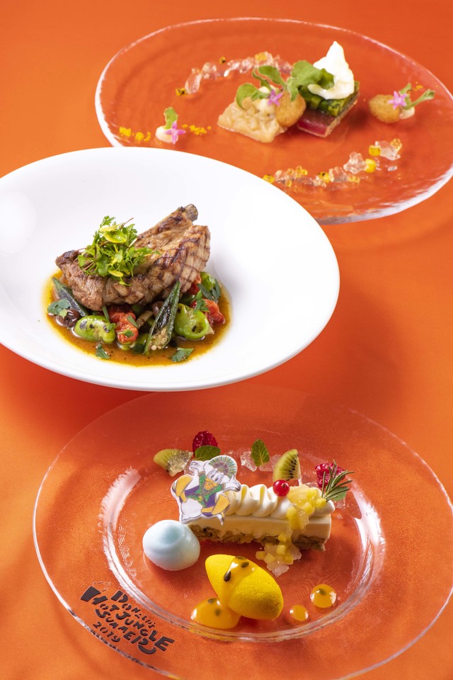 エンパイア・グリル「“ドナルドのホット・ジャングル・サマー”エンパイア・グリル・ランチ」