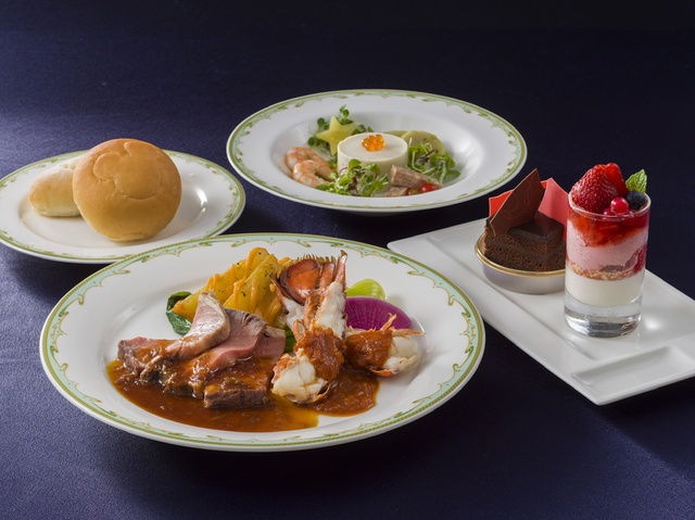 シェフのおすすめセット ¥4,800｜S.S.コロンビア・ダイニングルーム