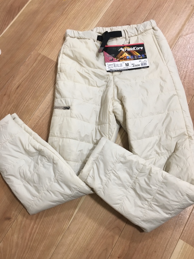 極寒地でも大活躍！ワークマン「フィールドコア」の防寒パンツ