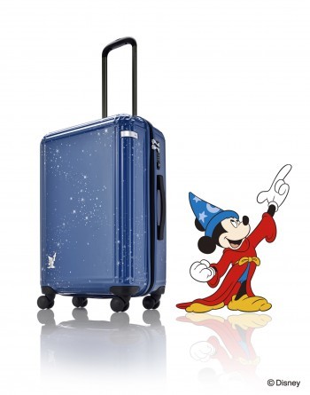 魔法使いの弟子ミッキー”ファンタジアの星空がオシャレなスーツケース 
