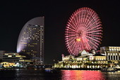 横浜みなとみらい　夜景 