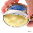 【エジュー×パペットスンスン circle pouch】内部は柔らかく触り心地の良いファー仕様♪