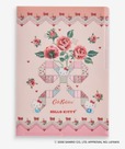 【Cath Kidston × Hello Kitty】クリアファイル Ivory 770円／リングノートと共通のデザインなので、セットで使うと可愛さも満足度もアップ