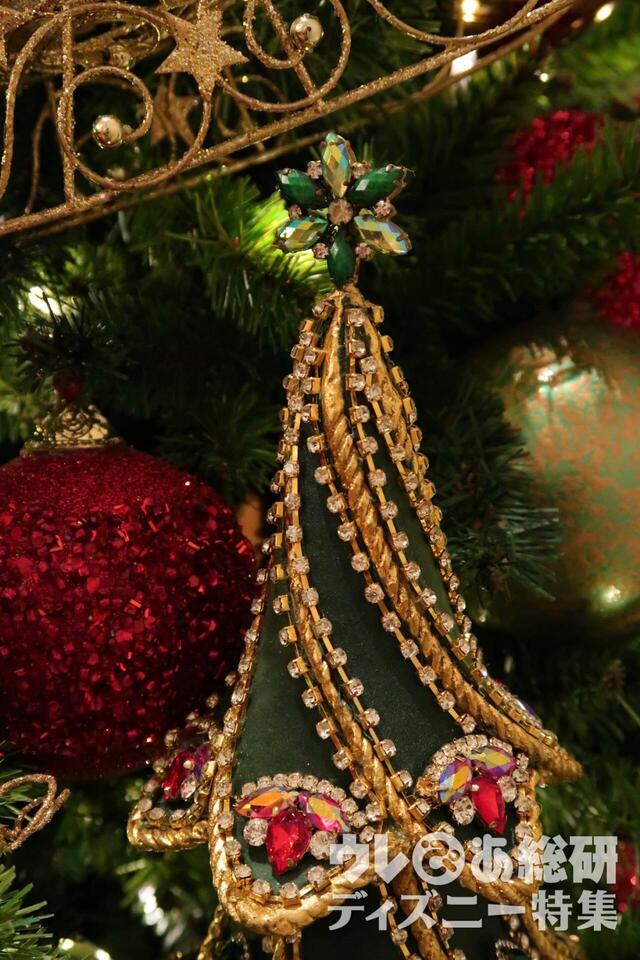 京ディズニーシー・ファンタジースプリングスホテル グランドシャトー クリスマス装飾