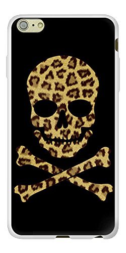 ソフトケース 1078 ドクロフレーム ヒョウゴールド