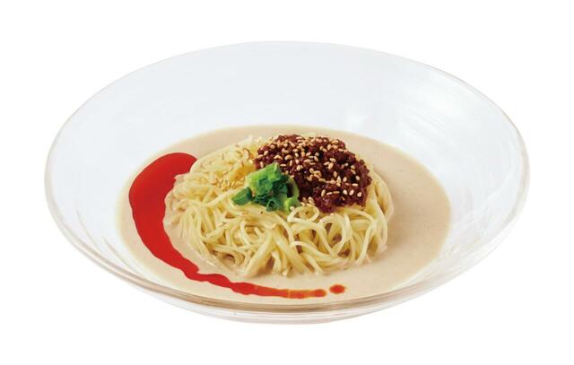 「濃厚ごま豆乳担々涼風麺」＜価格：イートイン：671円＞【【ミスドゴハン】サクサク春夏パイ3種＆こだわりの春夏飲茶3種が期間限定で登場！】