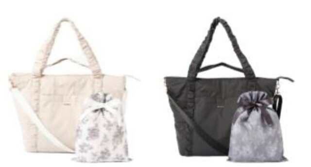 「クラシックフラワー トラベルバッグ」各￥6,900