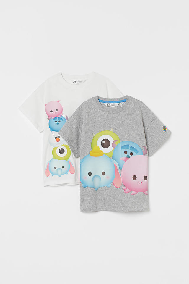 プリントTシャツ 2枚セット¥2,499