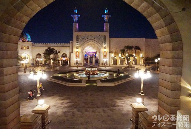 人の少ないアラビアンコースト｜東京ディズニーシー「ピクサー・プレイタイム」2018年