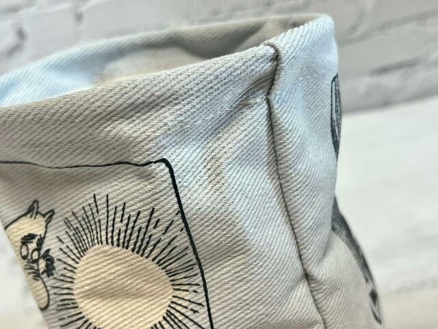 【otonaMUSE(オトナミューズ)8月号増刊】淡いブルーのコットンキャンバス調の素材