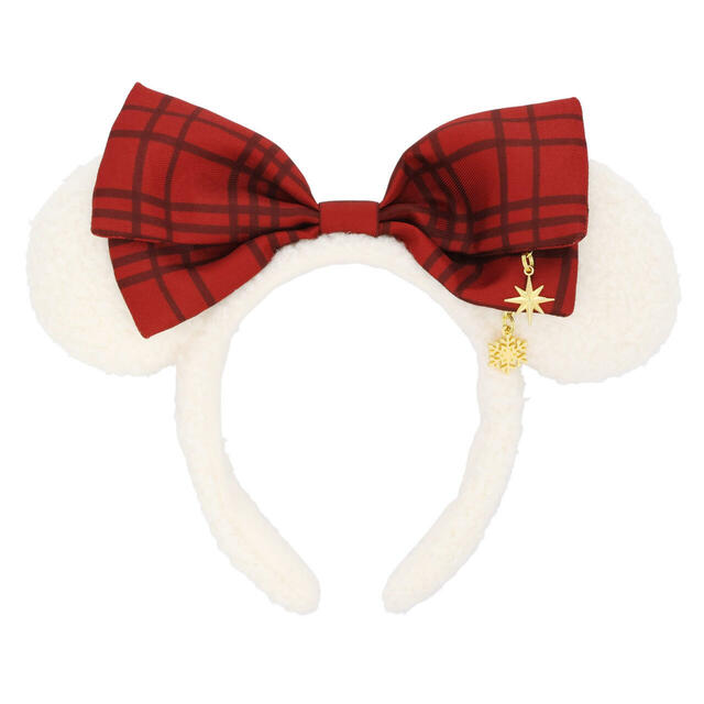 カチューシャ 2,400円|東京ディズニーリゾート「ディズニー・クリスマス」スペシャルグッズ|販売店舗:東京ディズニーランド「ディズニー&カンパニー」、東京ディズニーシー「エンポーリオ」|発売日:2025年11月10日(月)