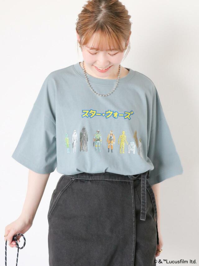 リンガーTシャツ ￥3,300｜ehka sopo「スター・ウォーズ」コレクション