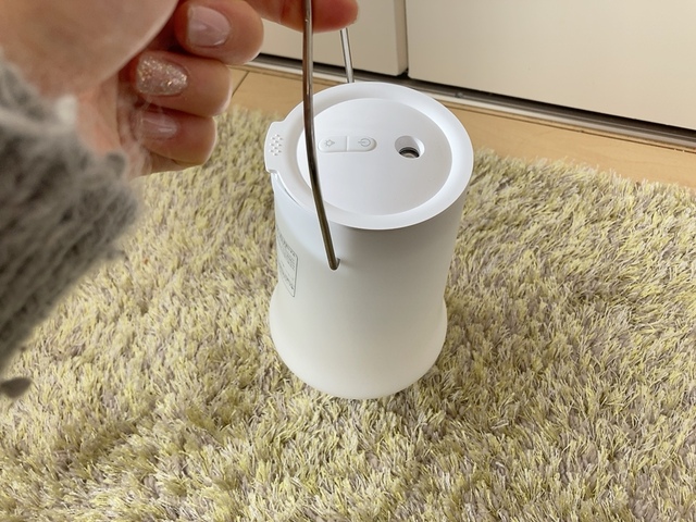 【ニトリ ランタンになるコードレス加湿器】