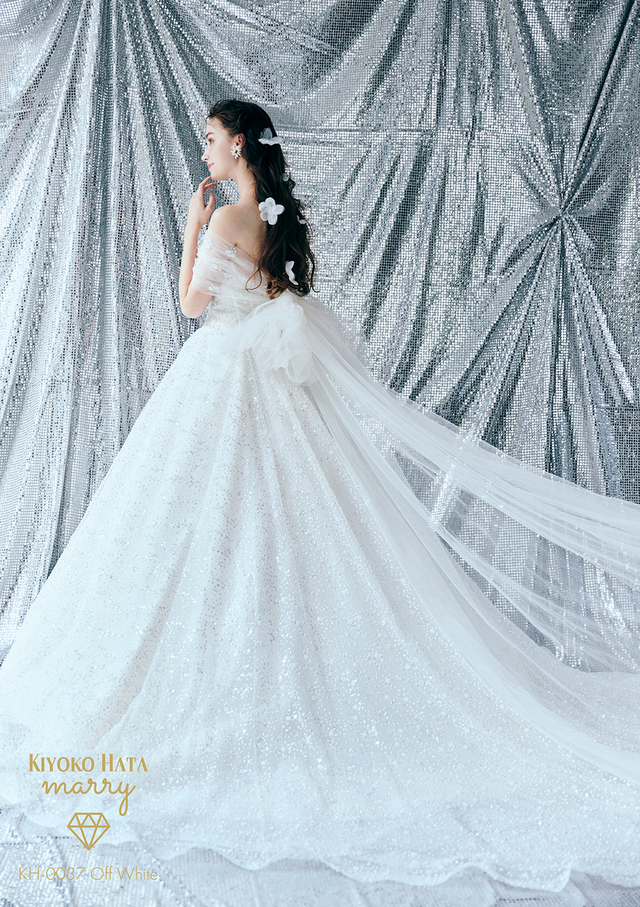 KIYOKO HATA（キヨコハタ）×marry（マリー）新作ウェディングドレス　KH-0037_OffWhite